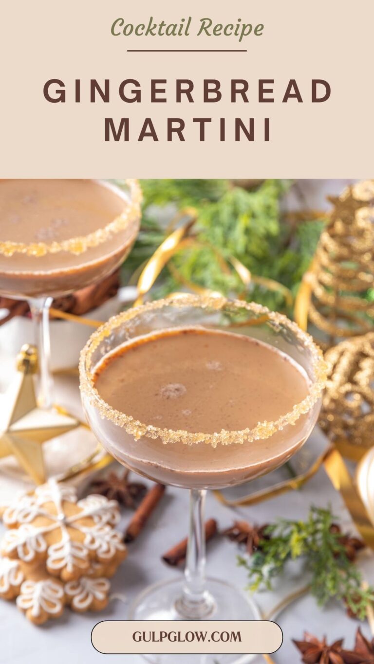 Gingerbread Martini Recipe: Festive and Flavorful Holiday Delight