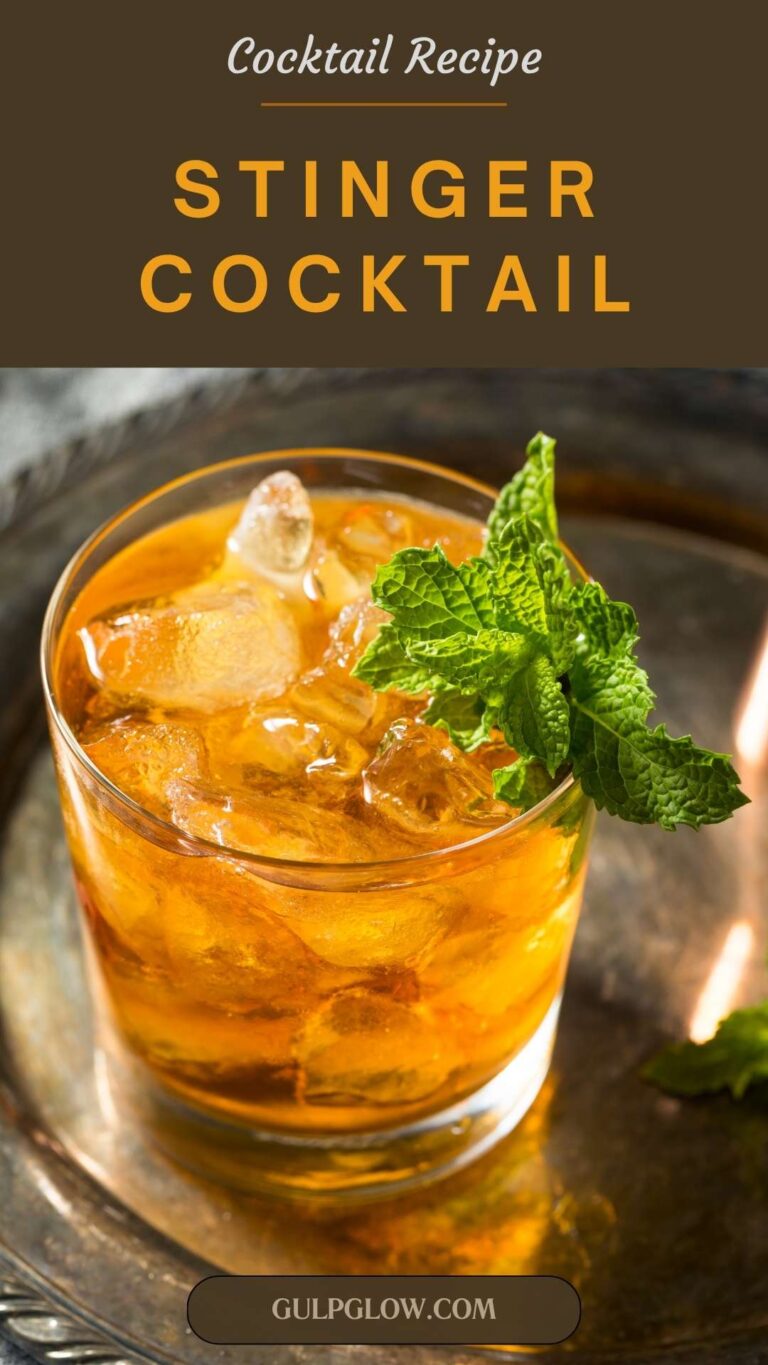 Stinger Cocktail: A Sharp, Smooth Classic with Cool Mint Elegance