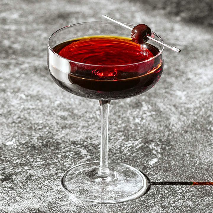 Black Manhattan Cocktail Recipe