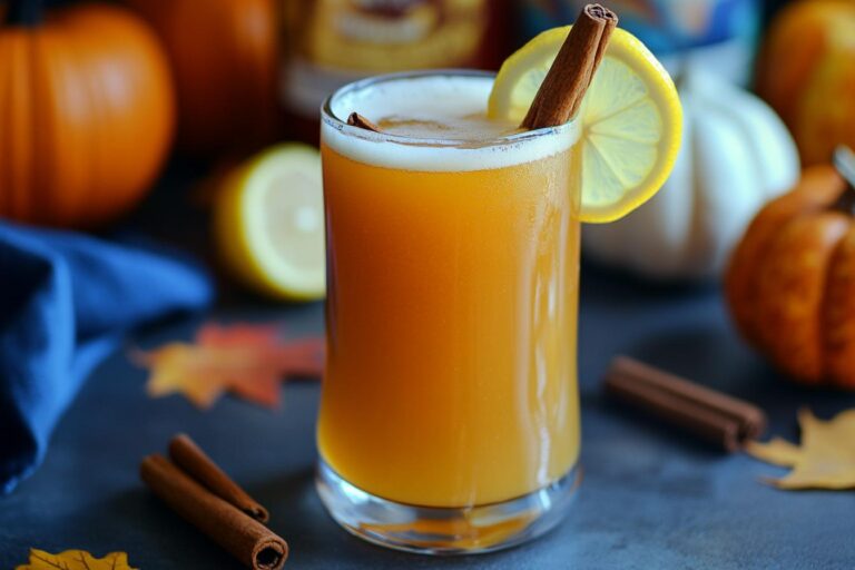 Pumpkin Ale Shandy: A Refreshing Fall Cocktail