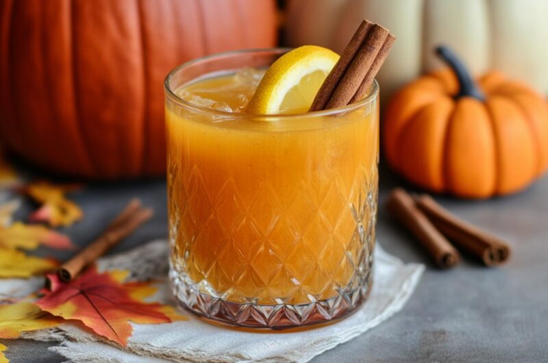 Pumpkin Bourbon Smash Recipe