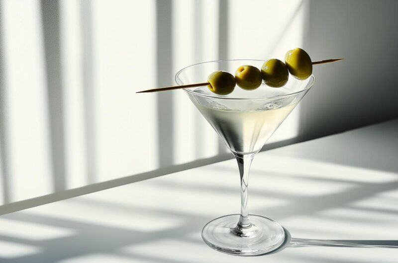 Dirty Martini Cocktail Recipe