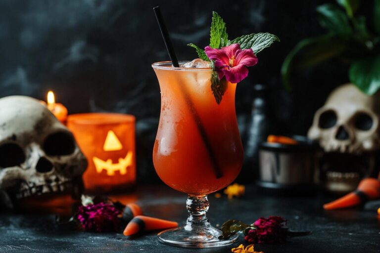 Zombie Apocalypse Cocktail: A Tiki Classic with a Dark Twist