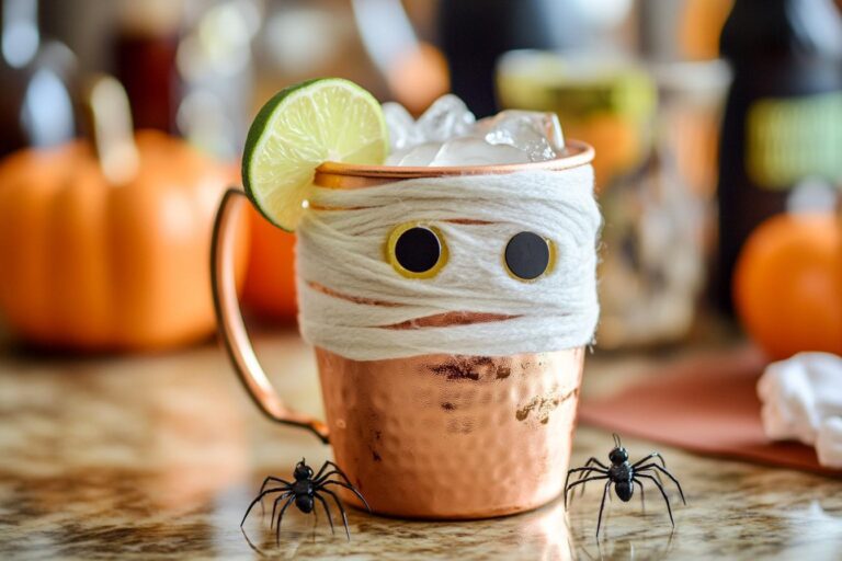 Mummy’s Mule: A Spooky Twist on the Classic Moscow Mule