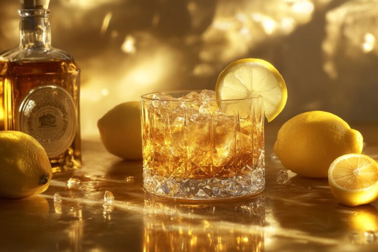 Gold Rush Cocktail: A Classic Bourbon, Honey, and Lemon Delight