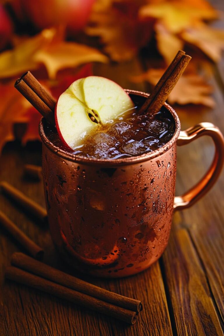 Spiced Apple Mule: A Cozy Fall Twist on a Classic Mule