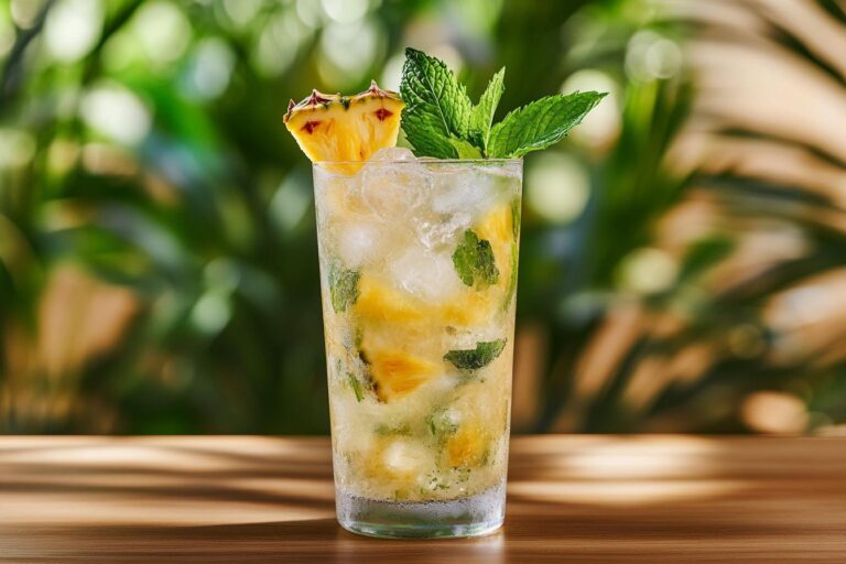 Pineapple Mojito: A Tropical Twist on a Classic Cocktail