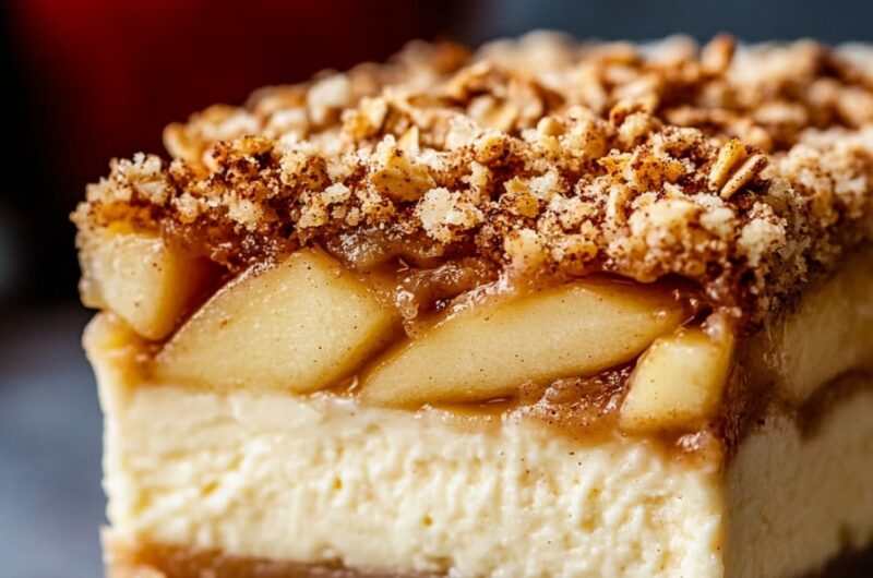 Apple Pie Cheesecake Bars Recipe