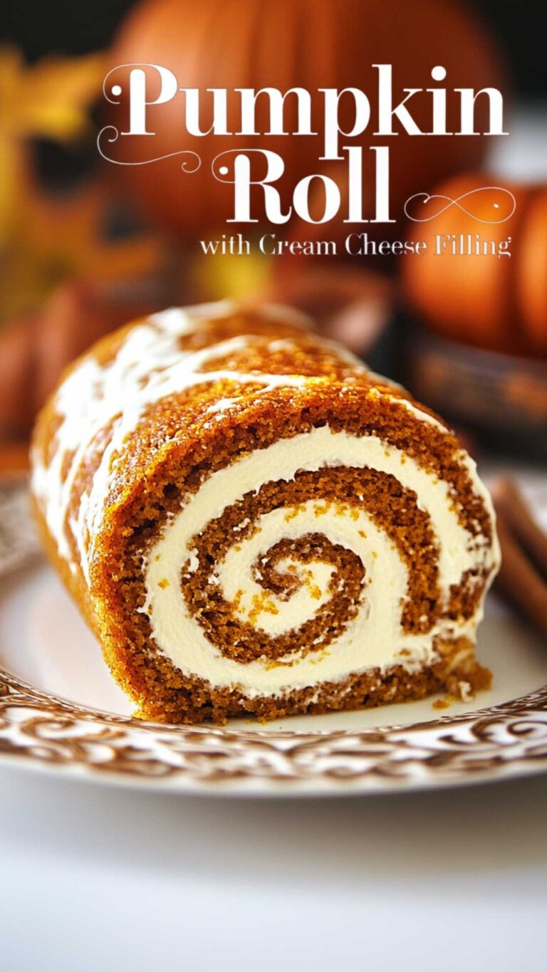 Pumpkin Roll with Cream Cheese Filling: A Festive Delight