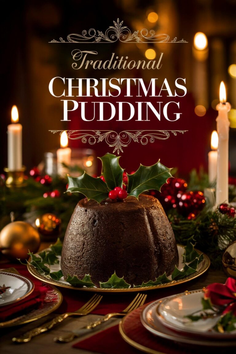 Traditional British Christmas Pudding: A Festive Classic