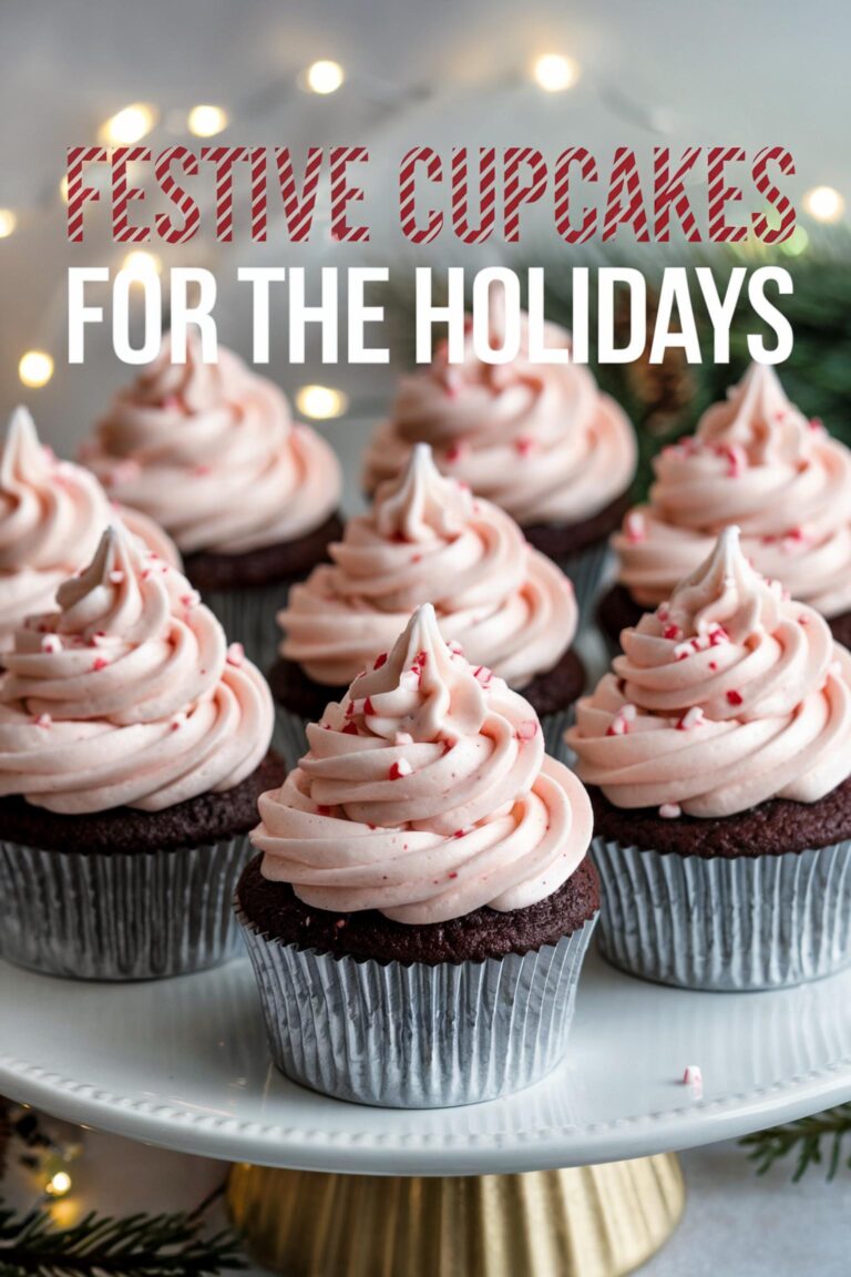 Chocolate Peppermint Cupcakes: A Festive Holiday Treat