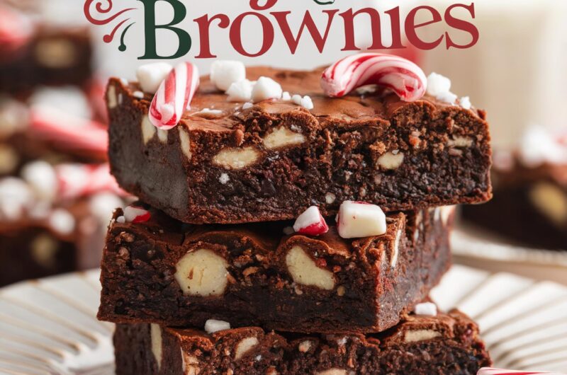 Candy Cane Brownies Recipe