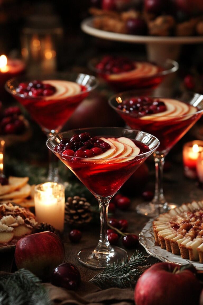 Cranberry Apple Martini: A Tart and Refreshing Fall Cocktail