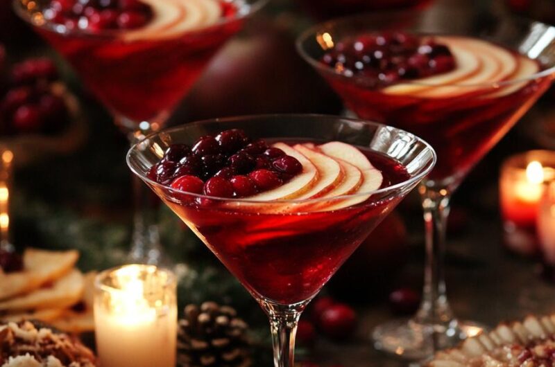 Cranberry Apple Martini Recipe