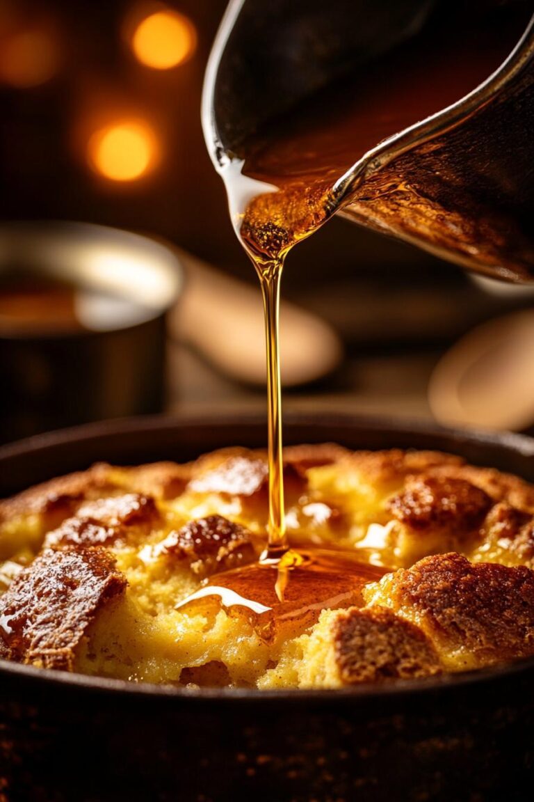 Maple Bourbon Bread Pudding: A Cozy, Indulgent Dessert