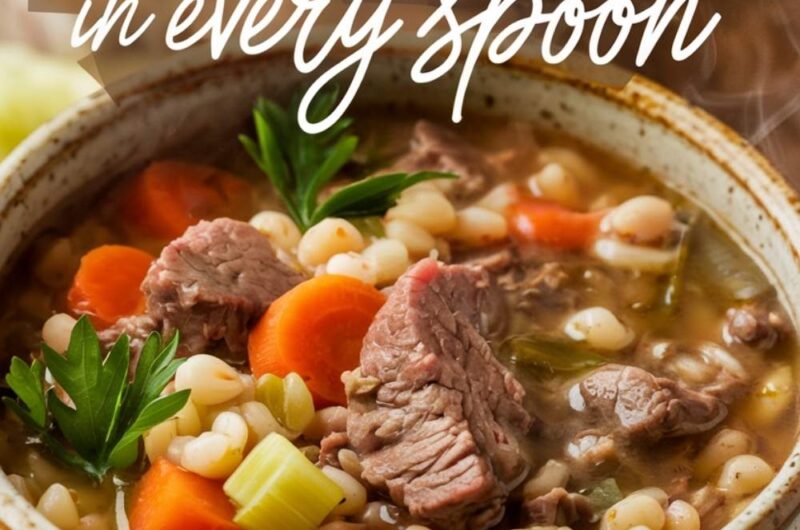 Beef Barley Soup Recipe