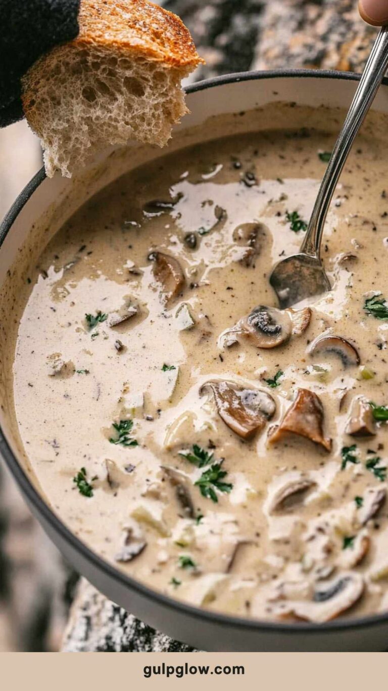 Mushroom and Leek Soup: A Delicate and Flavorful Comfort