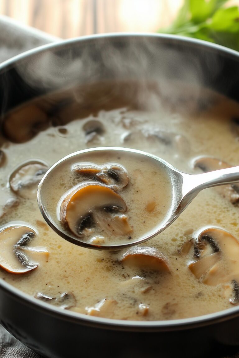 Vegan Cream of Mushroom Soup: A Dairy-Free Comfort Food