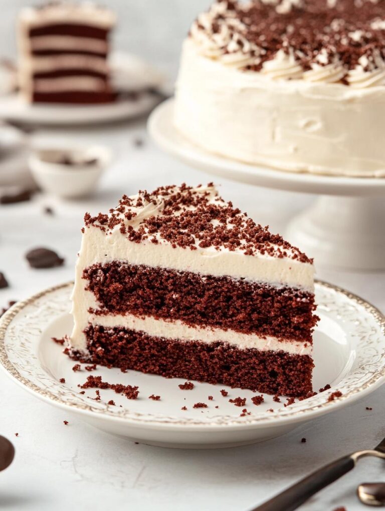 Classic Red Velvet Cake: A Romantic Delight