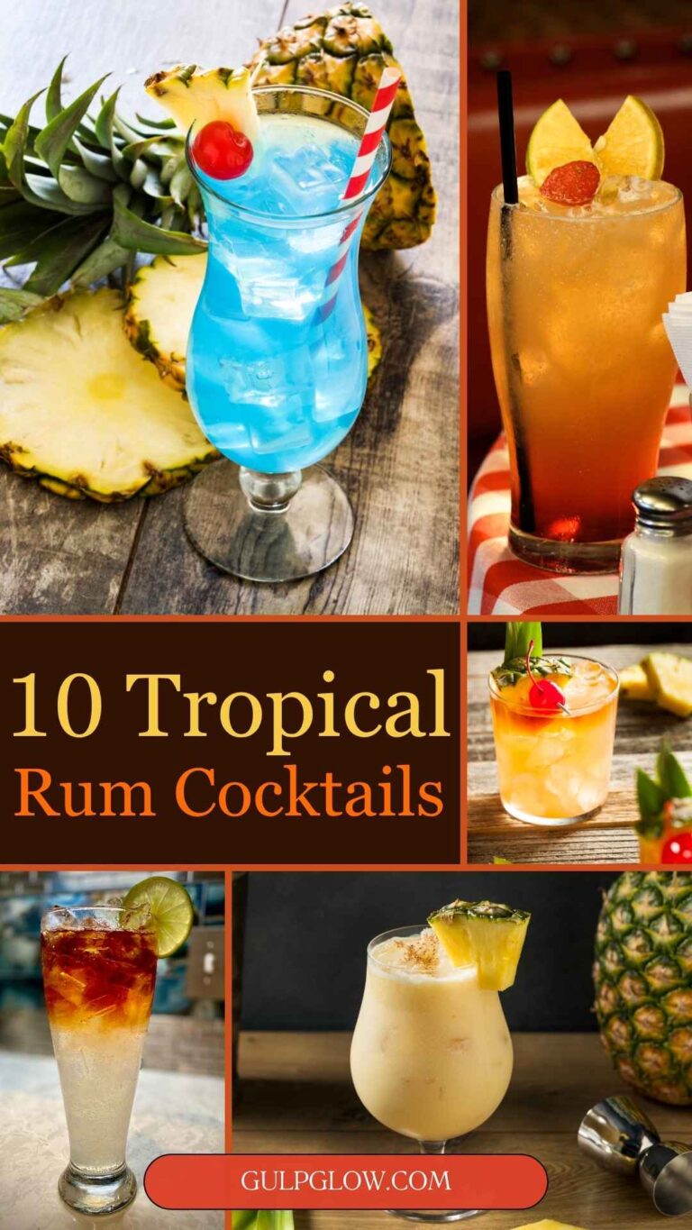 10 Tropical Rum Cocktails for Summer Vibes
