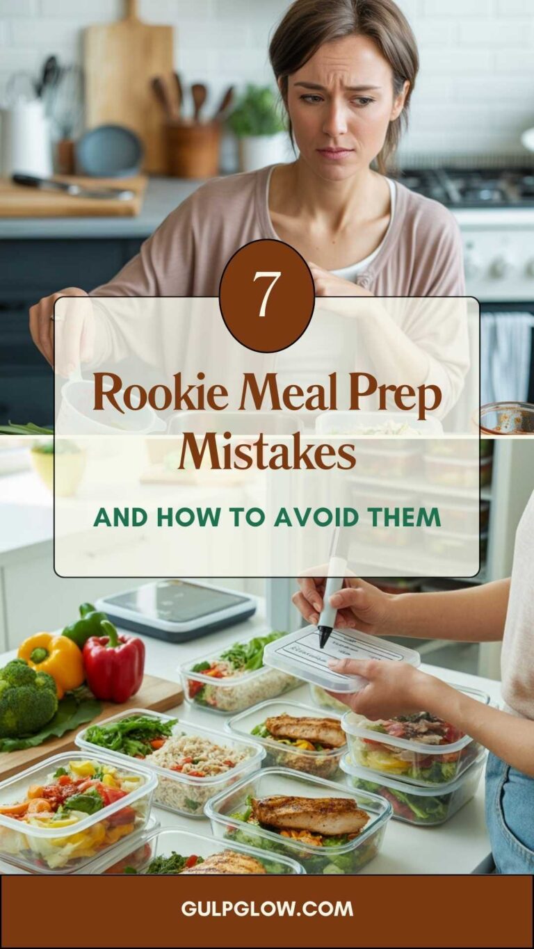 7 Rookie Meal Prep Mistakes and How to Easily Avoid Them