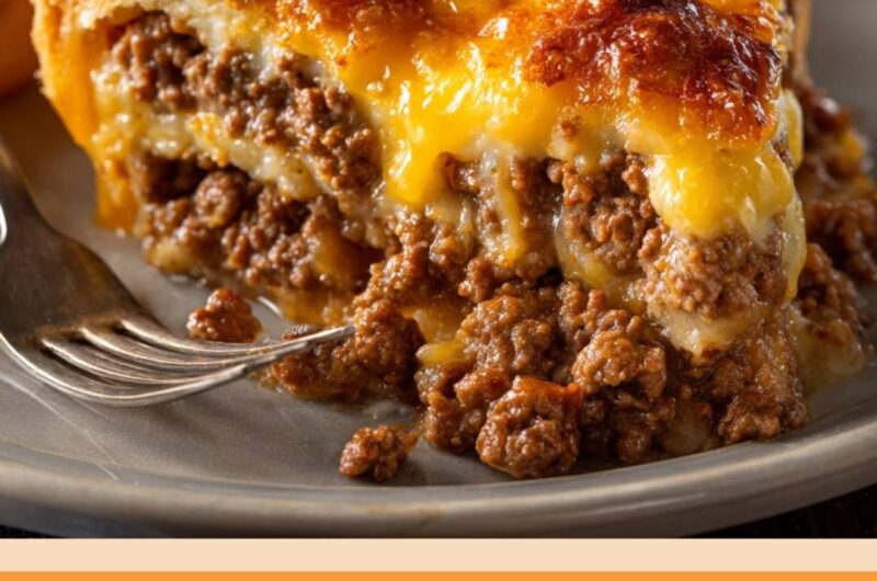 Classic Cheeseburger Pie Recipe