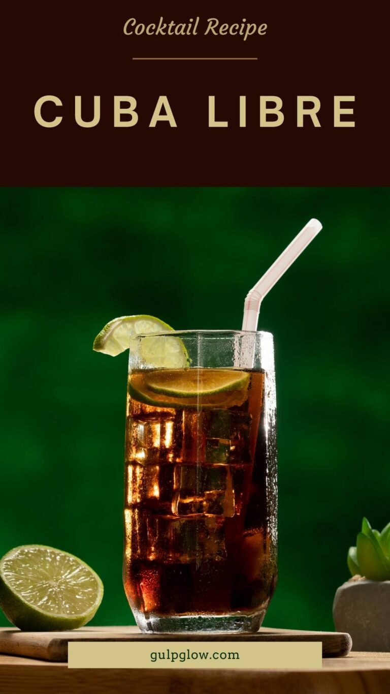 Cuba Libre: A Rebellion in a Glass with Scarface Swagger