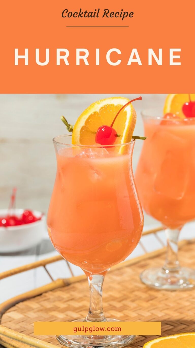 Hurricane: A Stormy Classic That Brings the Party to Your Glass