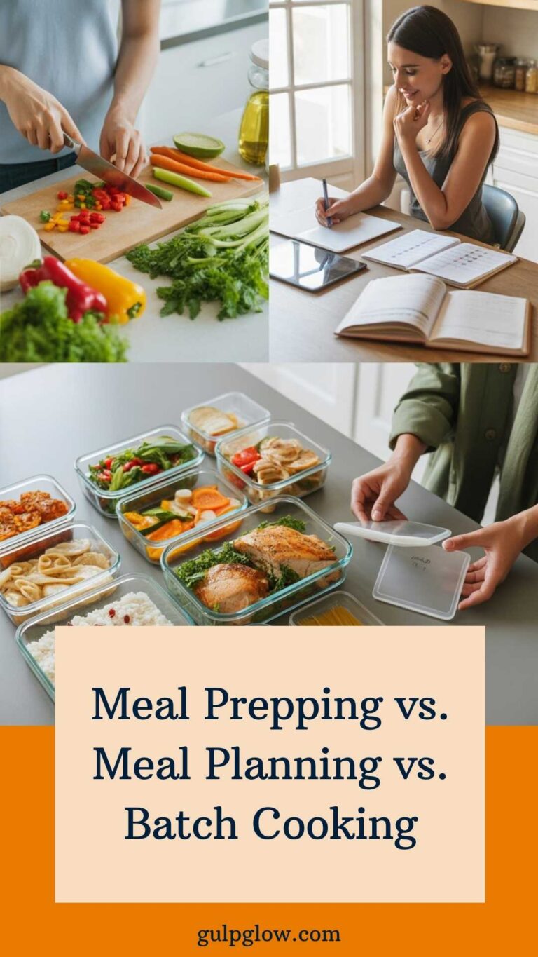Meal Prepping vs. Meal Planning vs. Batch Cooking: Which One Fits Your Lifestyle Best?