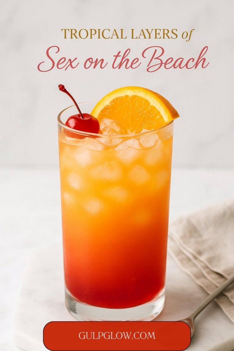 Sex on the Beach: A Sunset-Hued Cocktail Full of Fun and Fruity Flavor