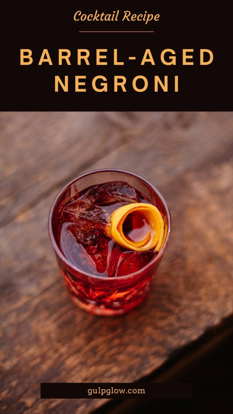 Barrel-Aged Negroni: Time-Tempered Elegance in a Glass