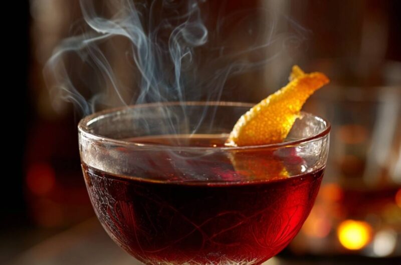 Cigar Box Manhattan Recipe