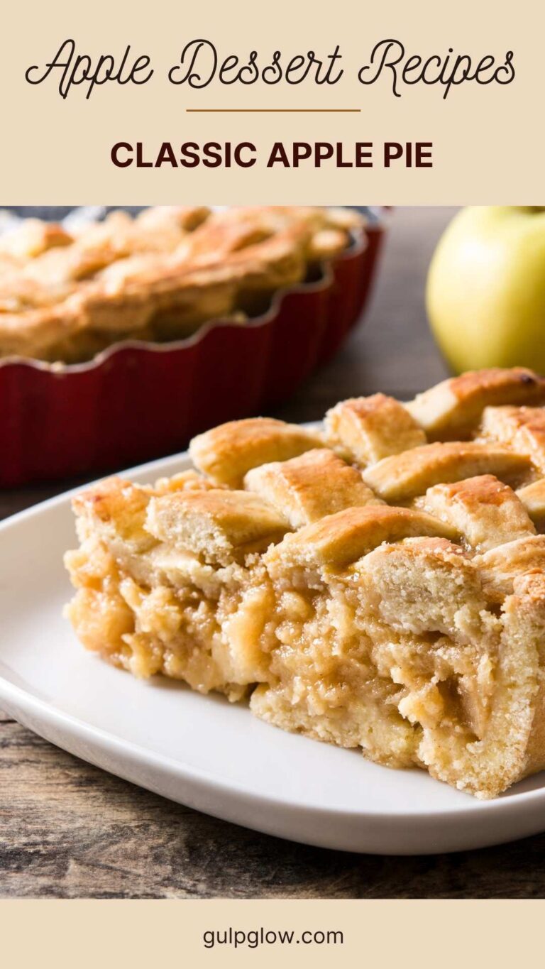 Classic Apple Pie: A Golden Slice of Nostalgia