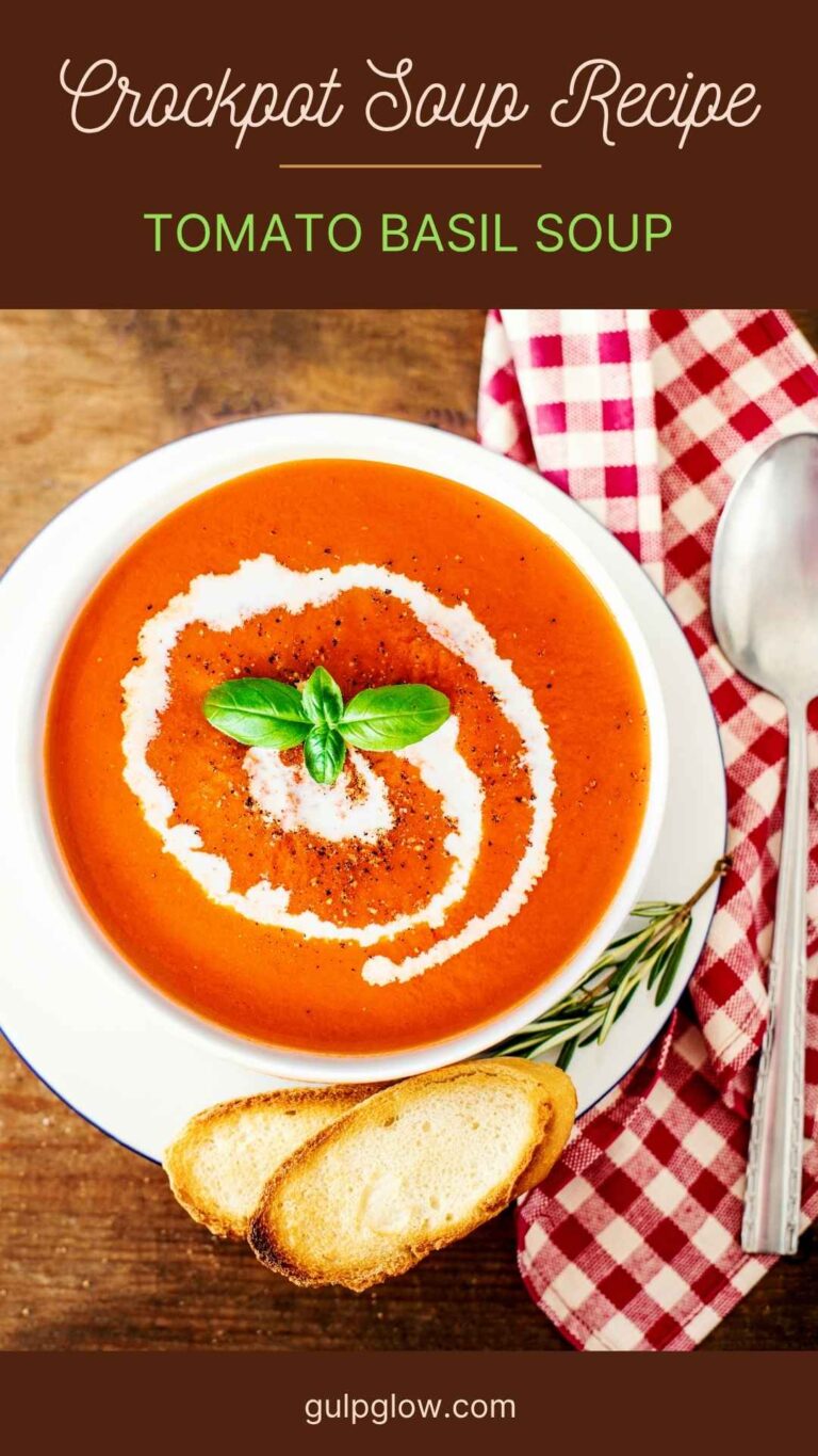 Creamy Tomato Basil Soup: A Slow-Simmered Velvet Classic