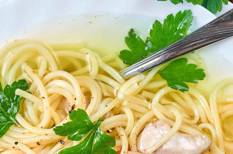 Classic Chicken Noodle Soup: A Crockpot Hug in a Bowl