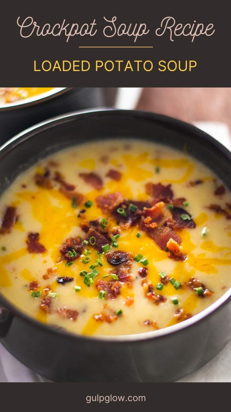 Loaded Potato Soup: Creamy Comfort by the Crockful