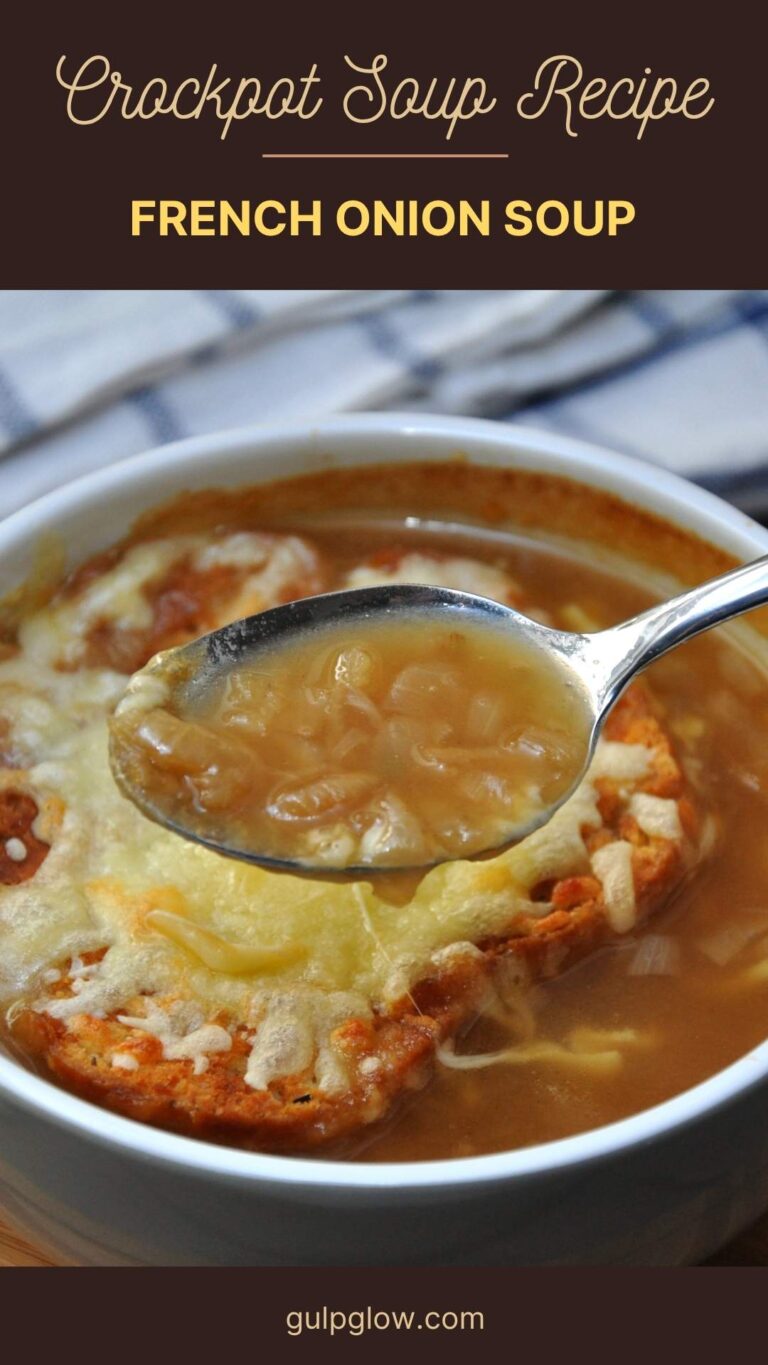 French Onion Soup: Crockpot Elegance in a Bowl