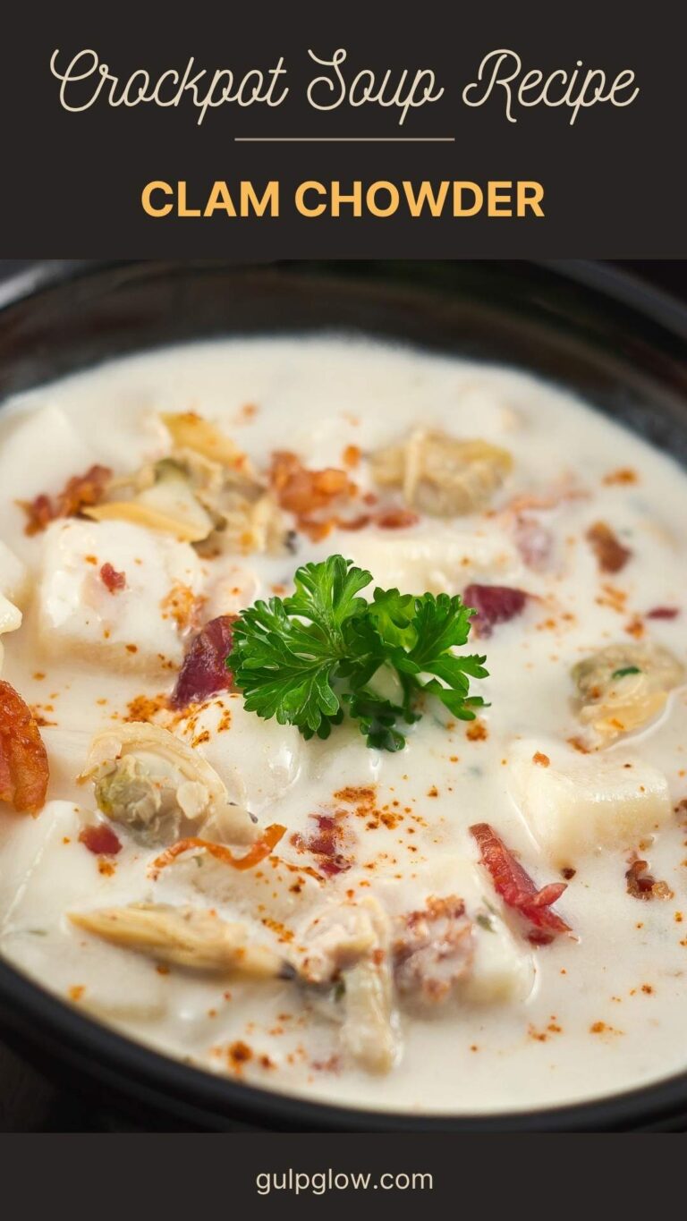 Clam Chowder: A Crockpot Classic of Coastal Comfort