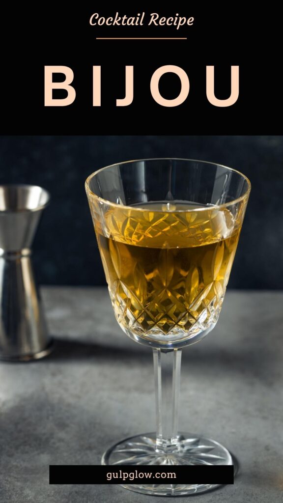 Bijou Cocktail: A Jewel-Toned Revival of Botanical Elegance