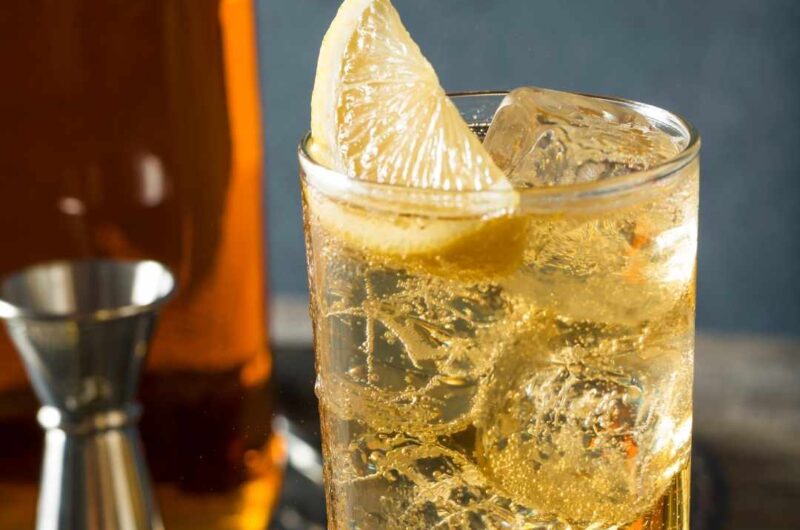 Honeyed Rye Highball Cocktail Recipe