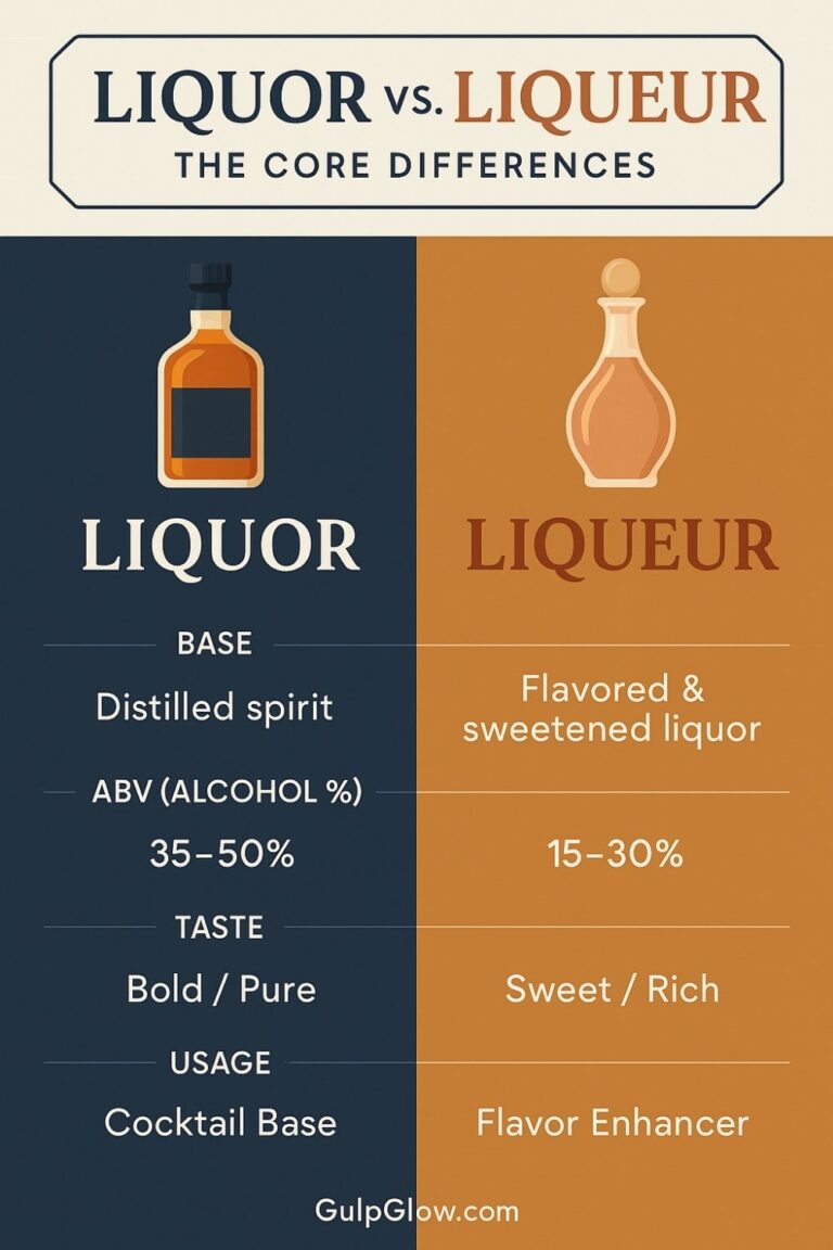 Liquor vs. Liqueur: Key Differences Between These Spirits