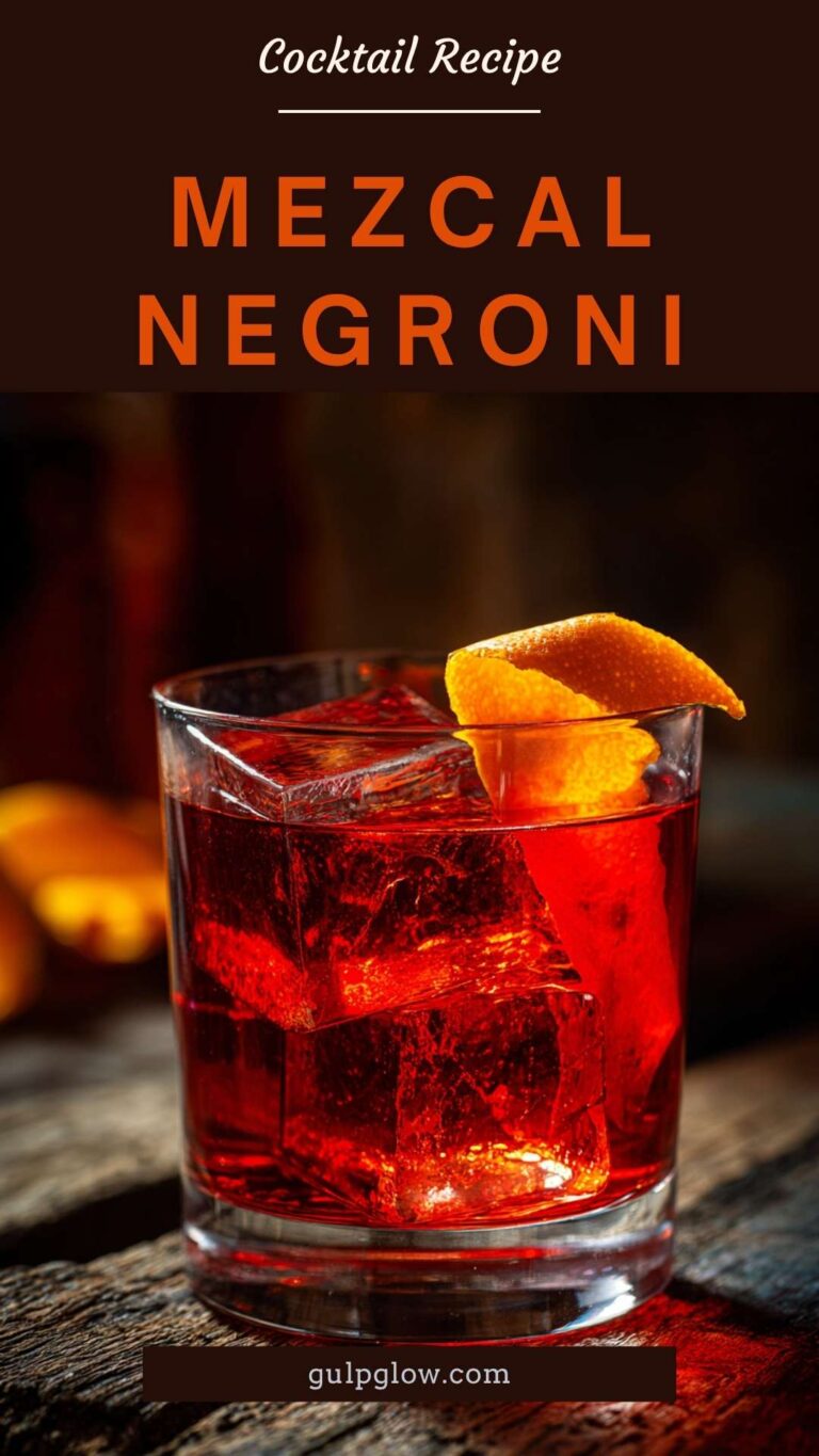 Mezcal Negroni: A Smoky Spin on a Bitter-Sweet Classic