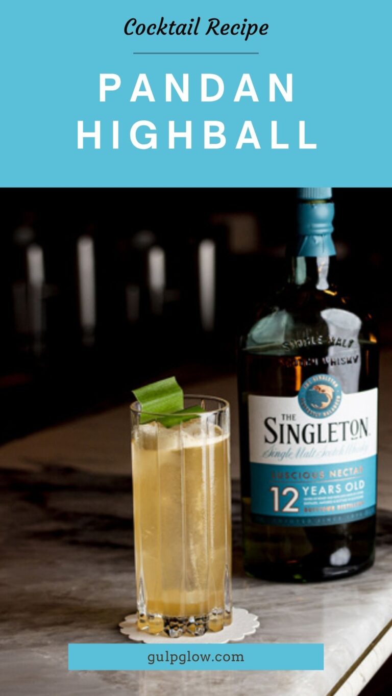Pandan Highball: A Tropical Leaf-Laced Twist on a Classic Highball
