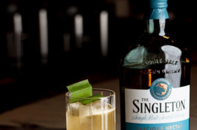 Pandan Highball Cocktail Recipe