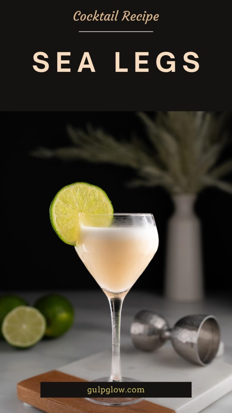 Sea Legs Cocktail: A Smoldering Blend of Peat, Smoke, and Nutty Depth
