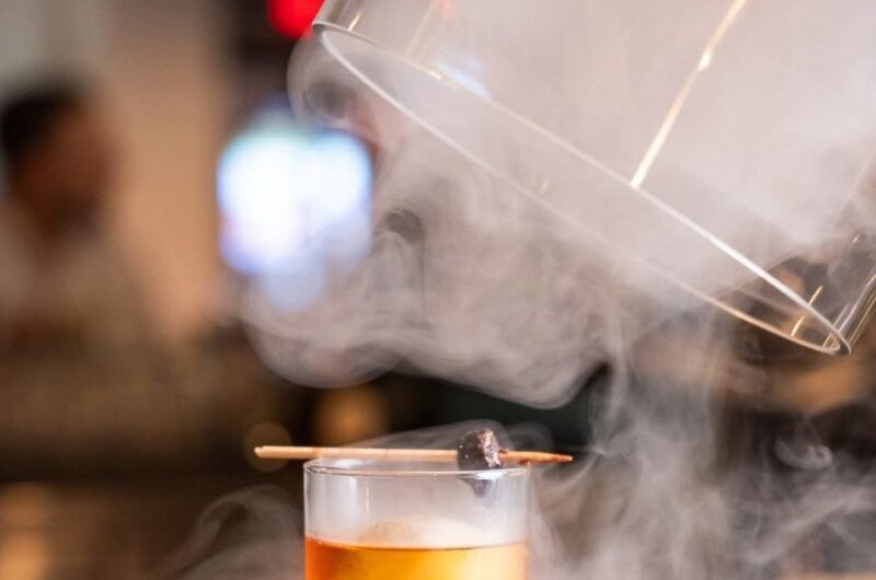 Old Fashioned 2.0: A Smoked-Ice Twist on the Timeless Classic