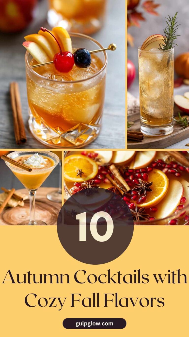 Best Autumn Cocktails with Cozy Fall Flavors