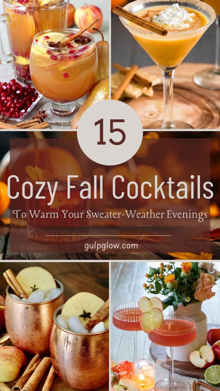 15 Cozy Fall Cocktails to Warm Your Sweater-Weather Evenings