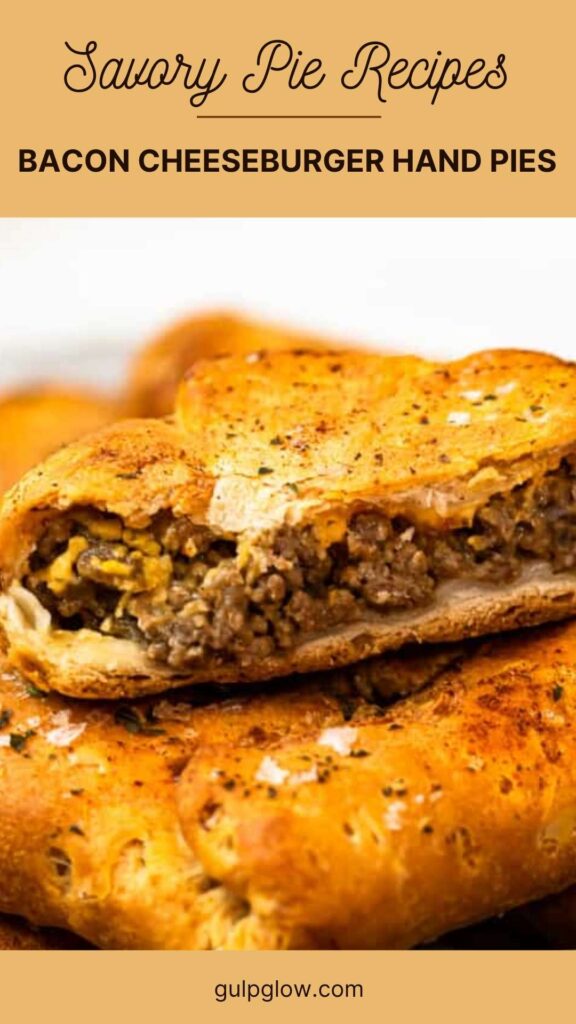 Bacon Cheeseburger Hand Pies: A Bite-Sized Take on an American Classic