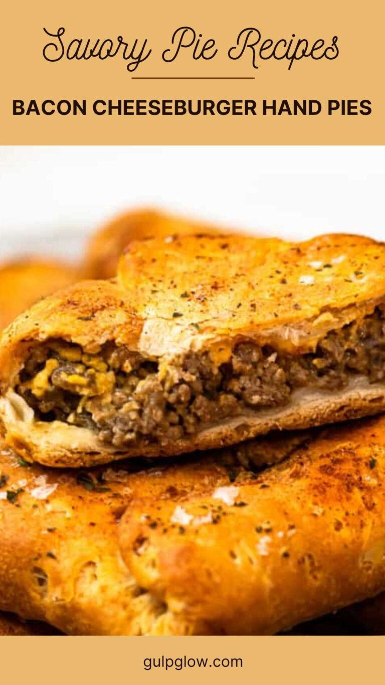 Bacon Cheeseburger Hand Pies: A Bite-Sized Take on an American Classic